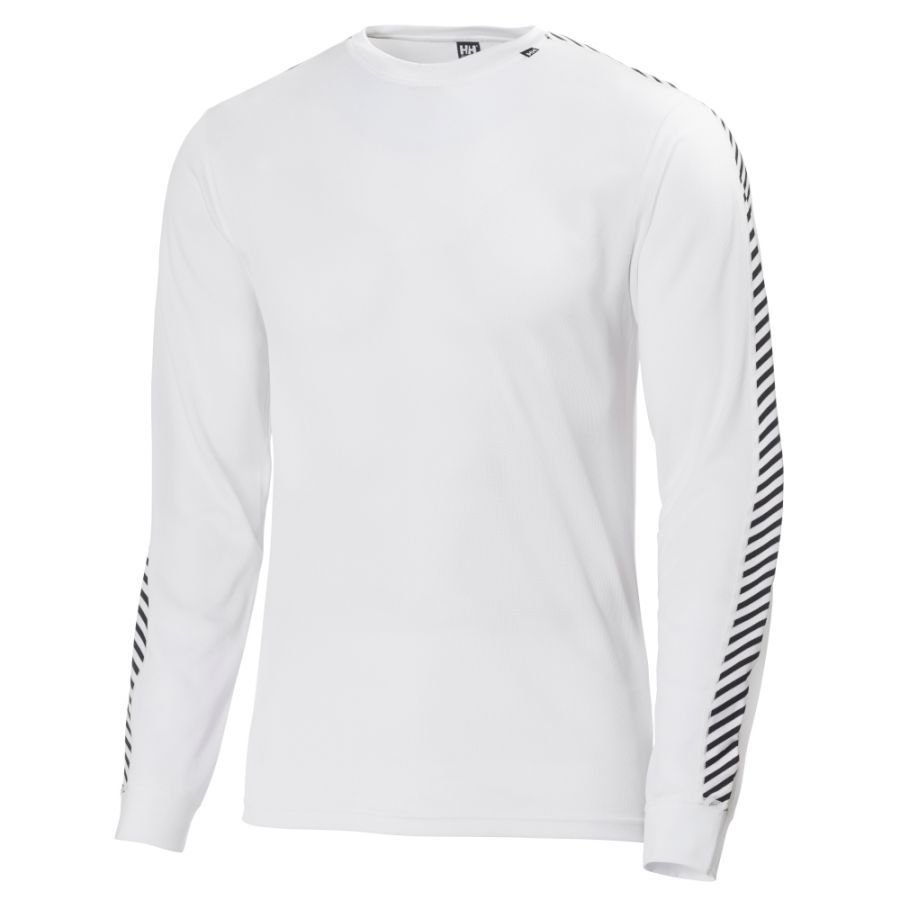 Helly Hansen Dry Stripe Crew valkoinen