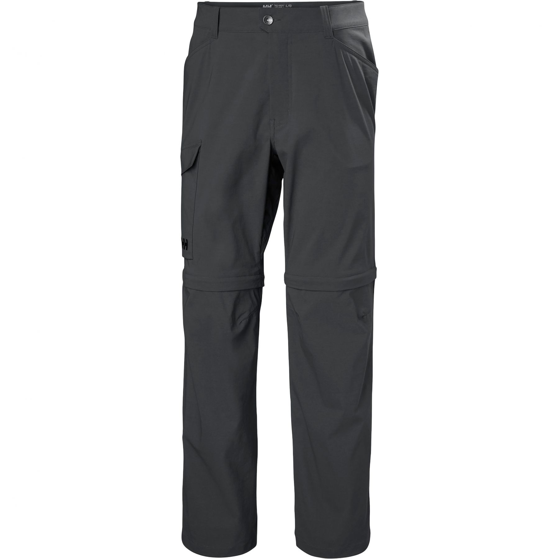 Helly Hansen Elv Light Zip Off, ulkoiluhousut, miesten, harmaa