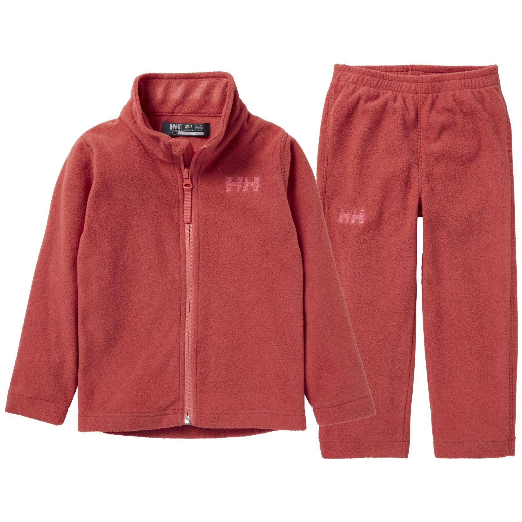 Helly Hansen K HH fleece-setti lapset vihreä