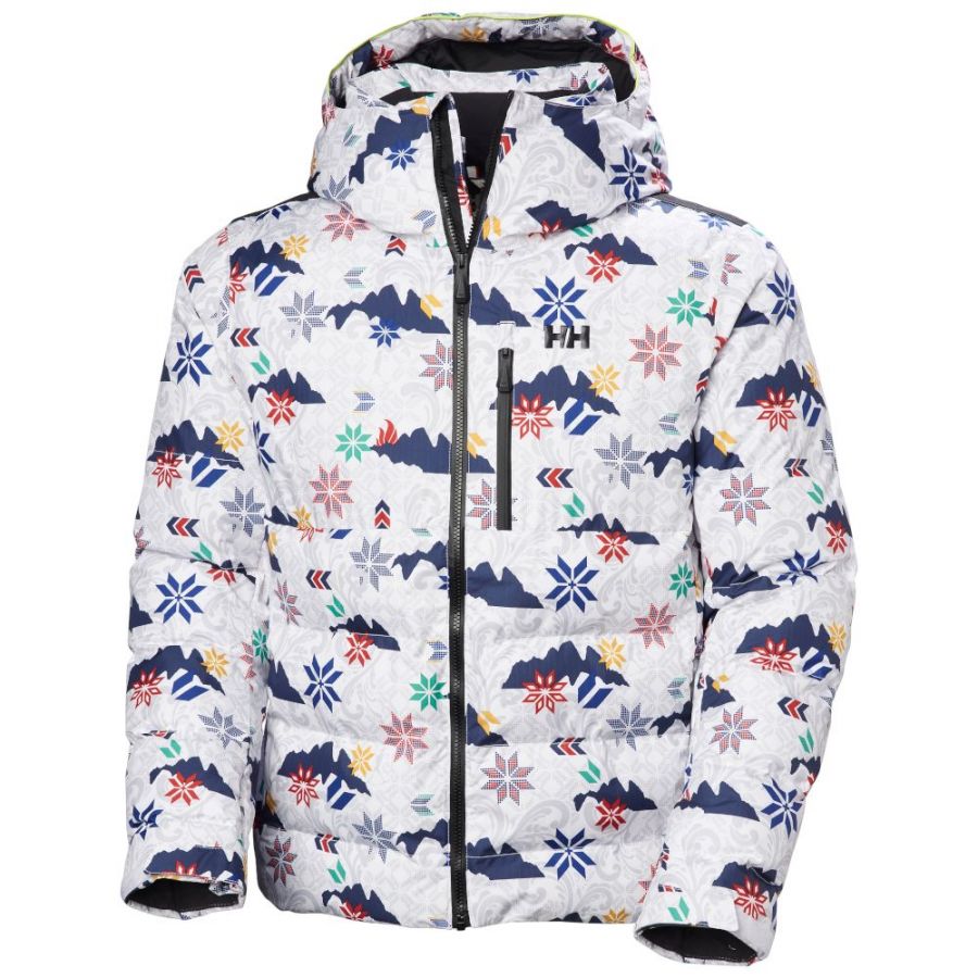 Helly Hansen Kvitfjell Race Puffy, laskettelutakki, miehet, valkoinen