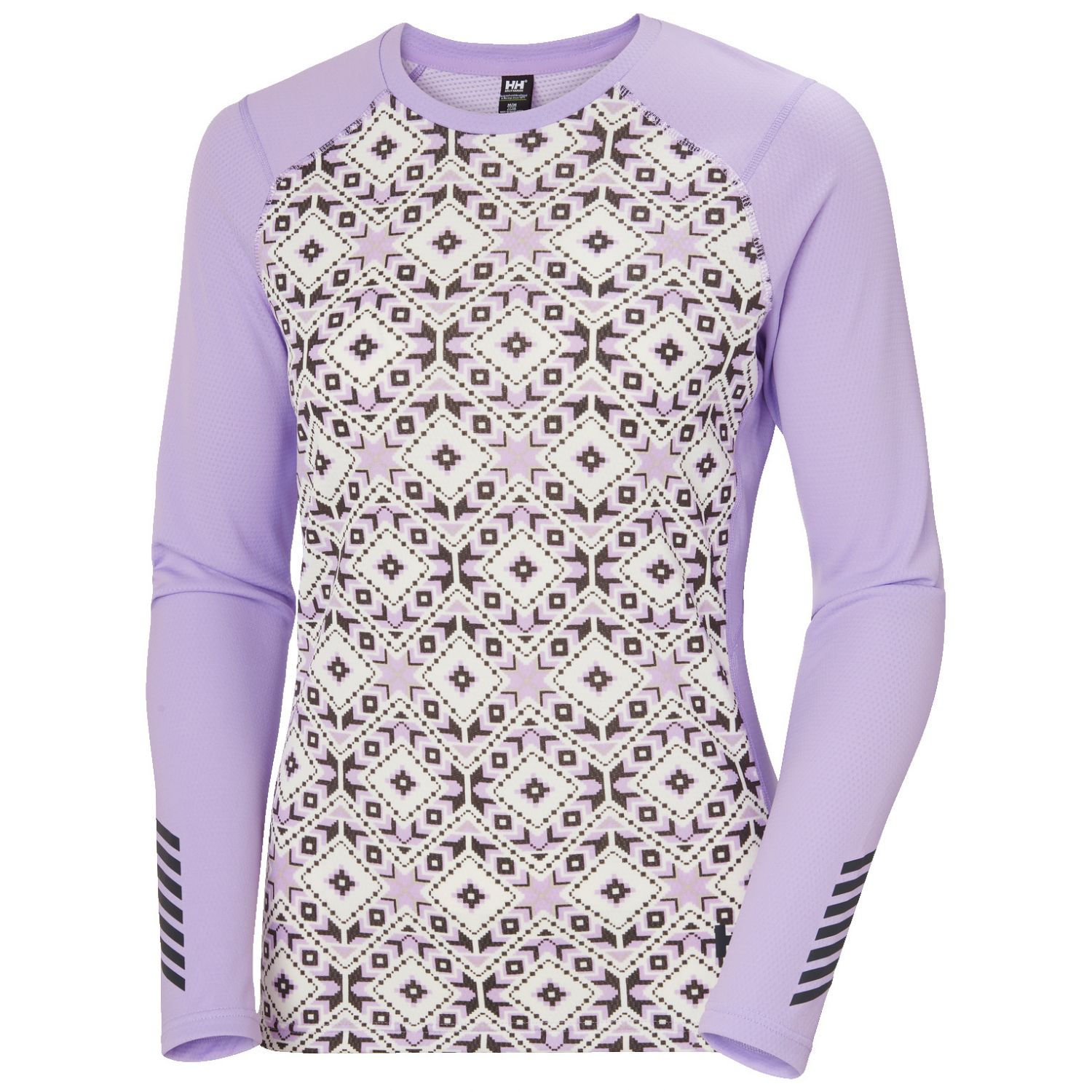 Helly Hansen Lifa Active Graphic Crew nainen violetti