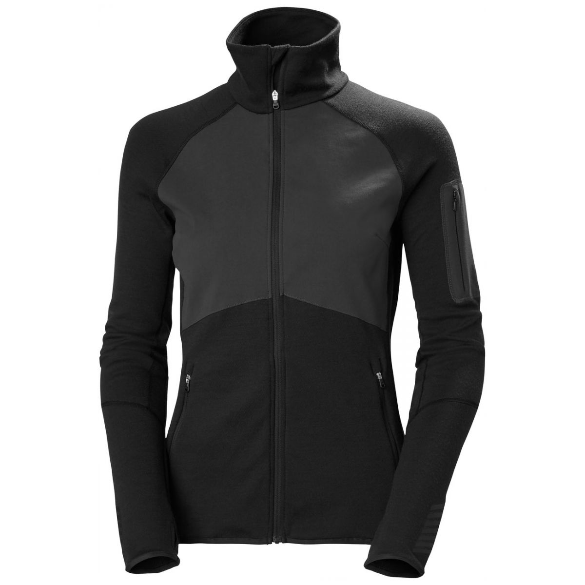 Helly Hansen Lifa Merino Midlayer nainen musta