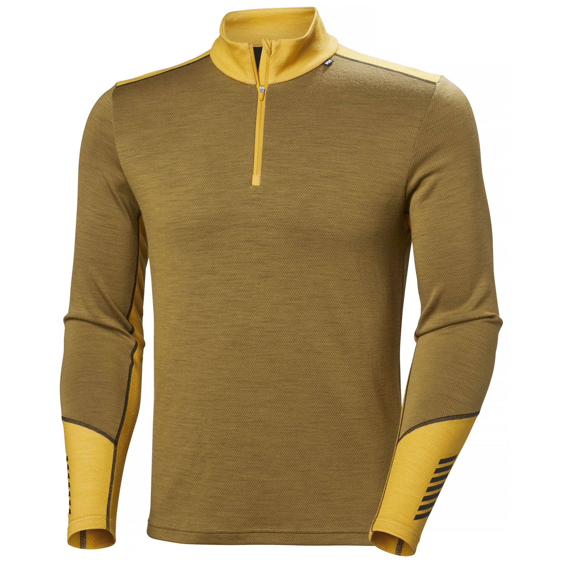 Helly Hansen Lifa Merino Midweight 1/2 Zip miesten vaaleanruskea