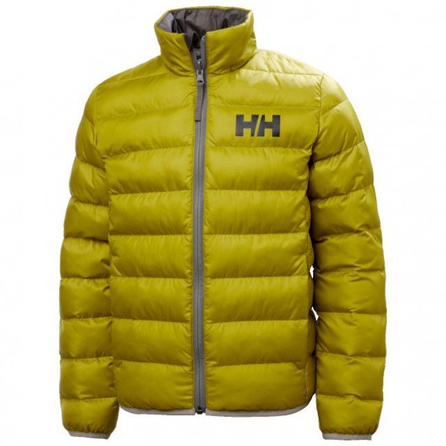 Helly Hansen Marka, kuituuntuvatakki, juniori, vihreä/harmaa