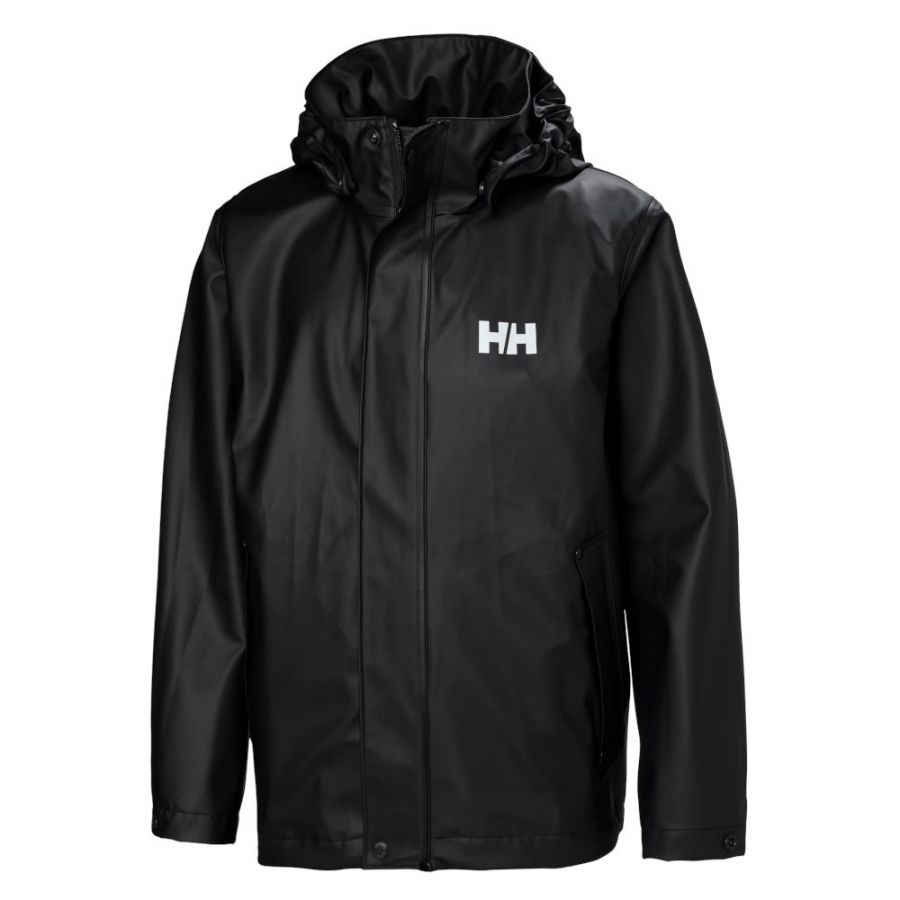 Helly Hansen Moss, sadetakki, junior, musta
