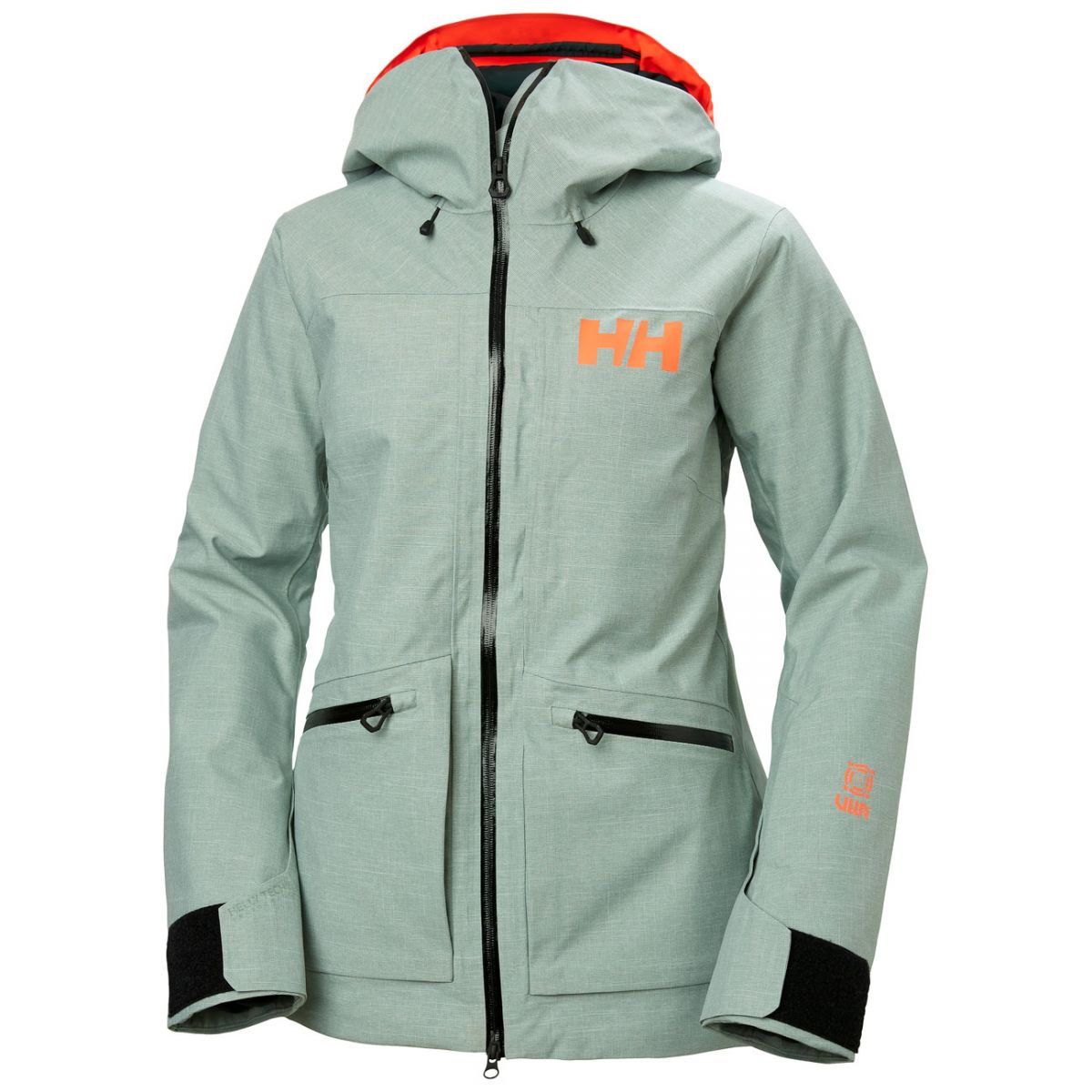 Helly Hansen Powderqueen 3.0 hiihtotakki nainen lysevihreä