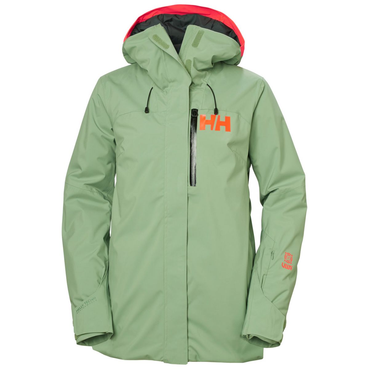 Helly Hansen Powshot hiihtotakki nainen lysevihreä