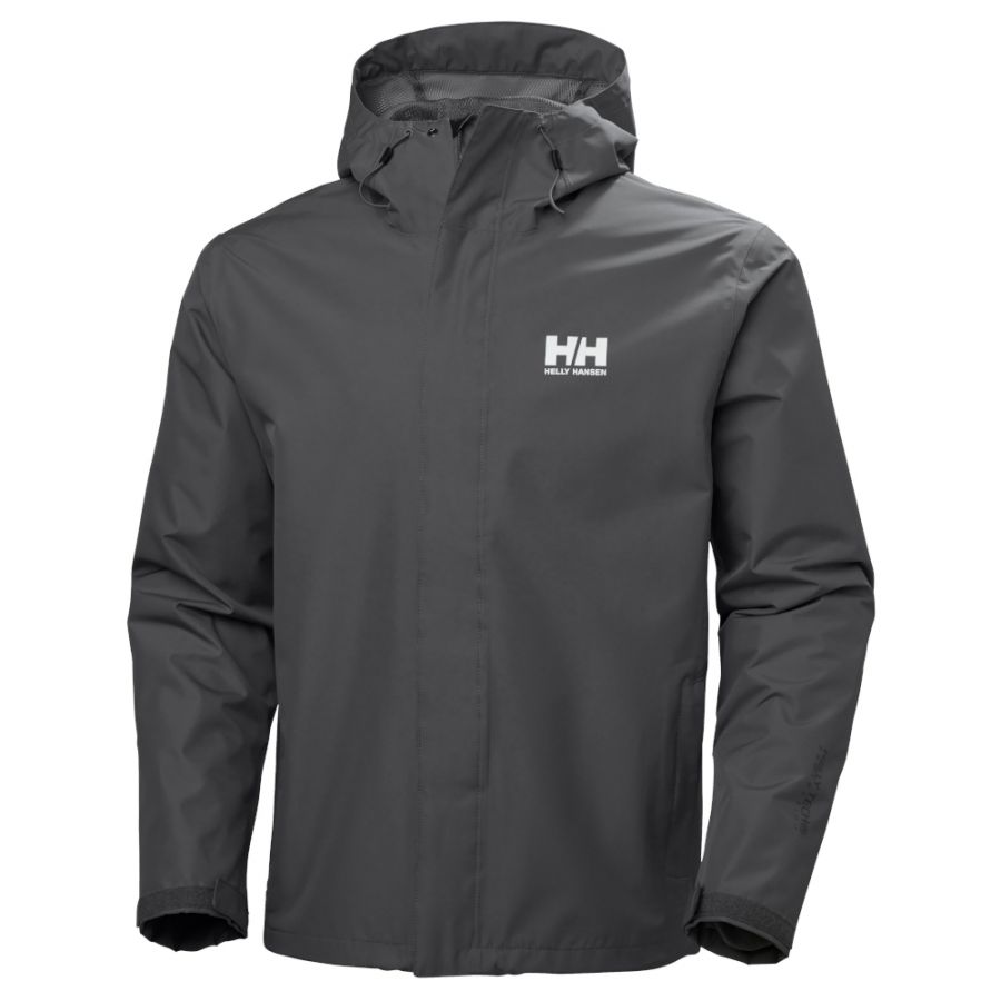 Helly Hansen Seven J sadetakki miesten harmaa