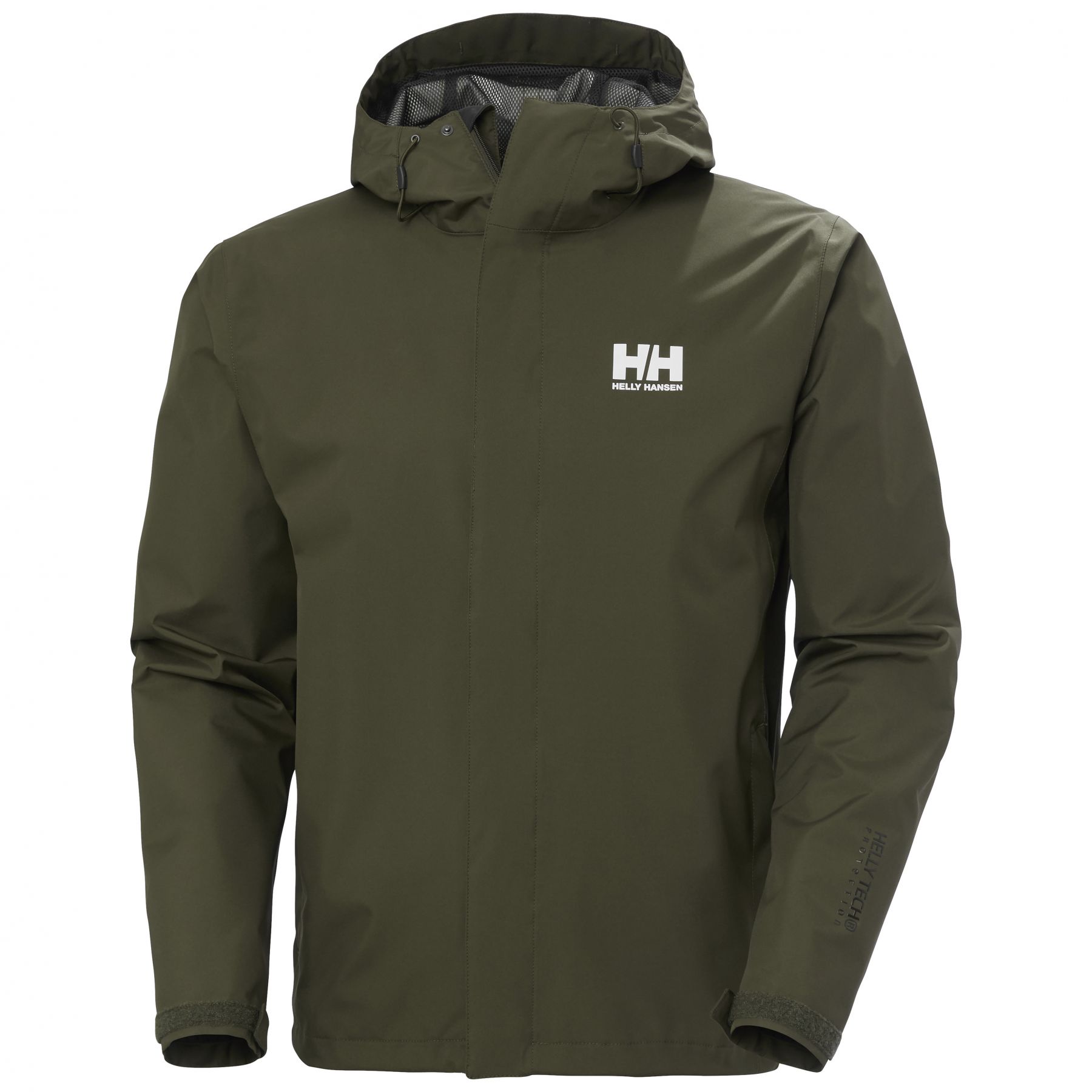 Helly Hansen Seven J sadetakki miesten vihreä