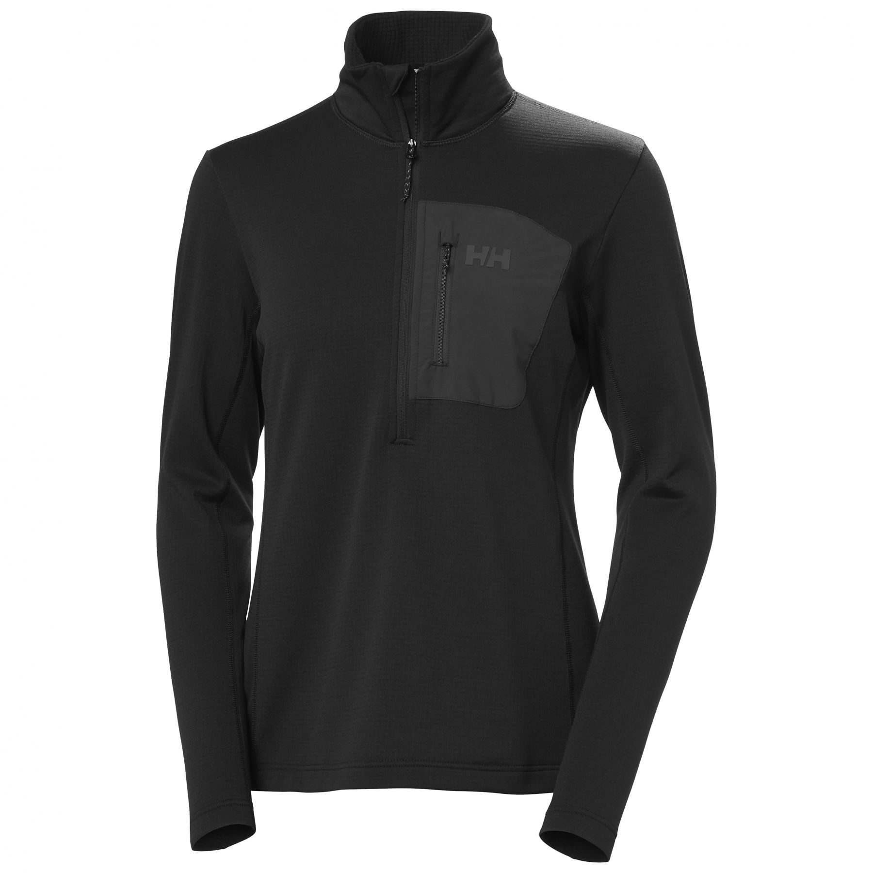 Helly Hansen Versalite 1/2 Zip, fleecepusero, nainen, musta