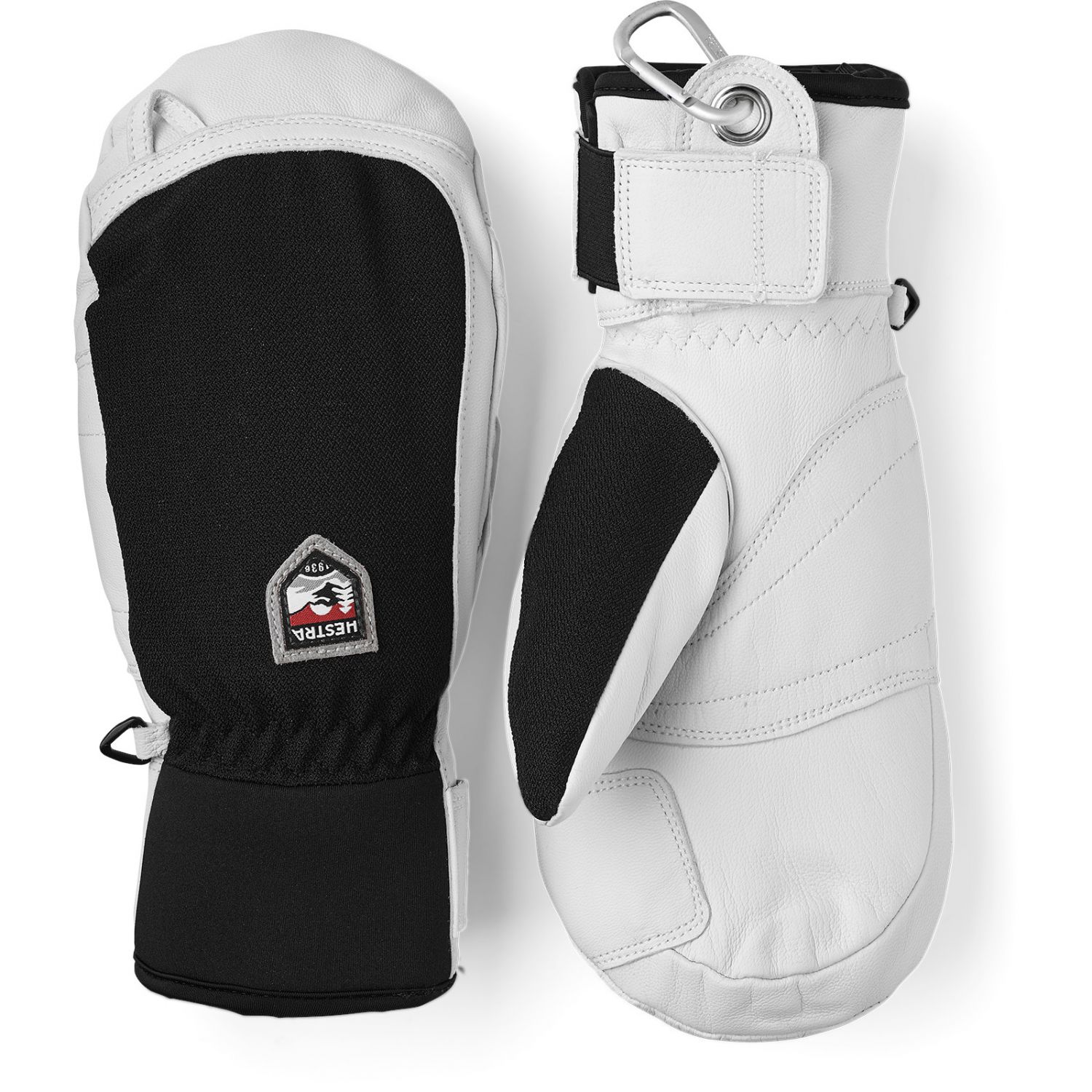 Hestra Army Leather Patrol hiihtohanskat, musta