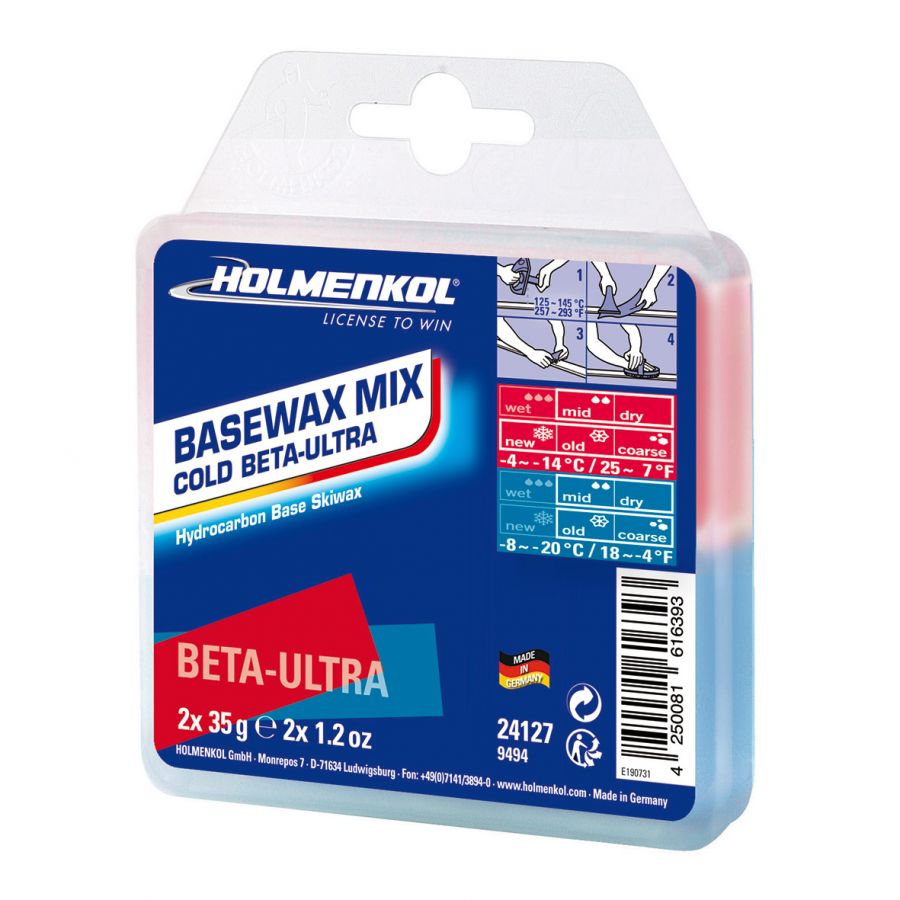 Holmenkol Basewax Mix Cold Beta-Ultra