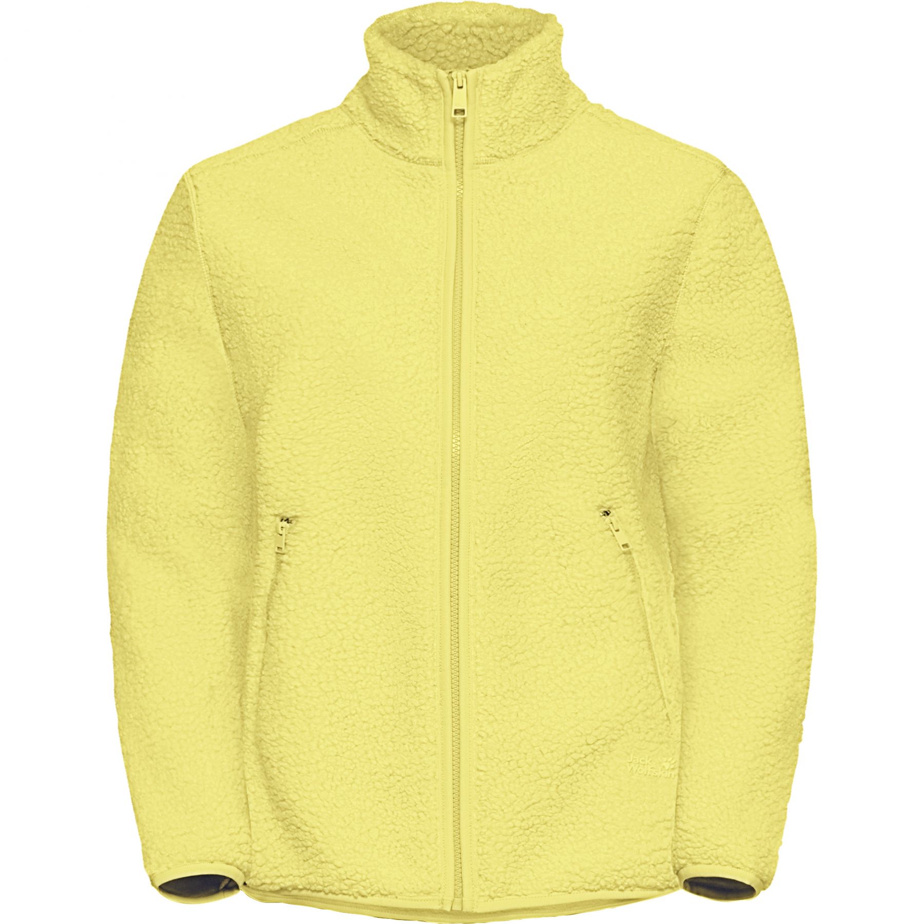 Jack Wolfskin High Curl, fleecepusero, naisten, keltainen