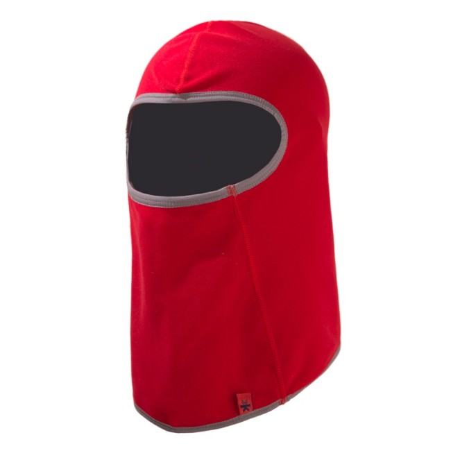 Kama fleece balaclava tynd punainen