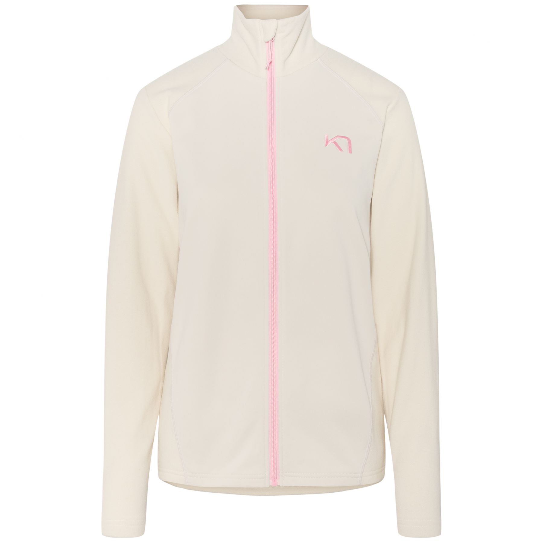 Kari Traa F/Z Fleece, fleecepaita, nainen, beige — Kari Traa