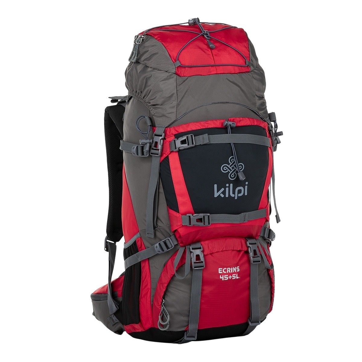 Kilpi Ecrins, reppu, 45+5L, punainen