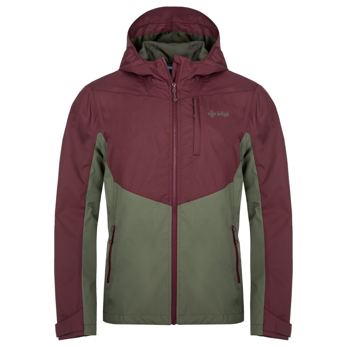 Kilpi Sonna-M, pehmeä kuoritakki, miesten, tummanpunainen