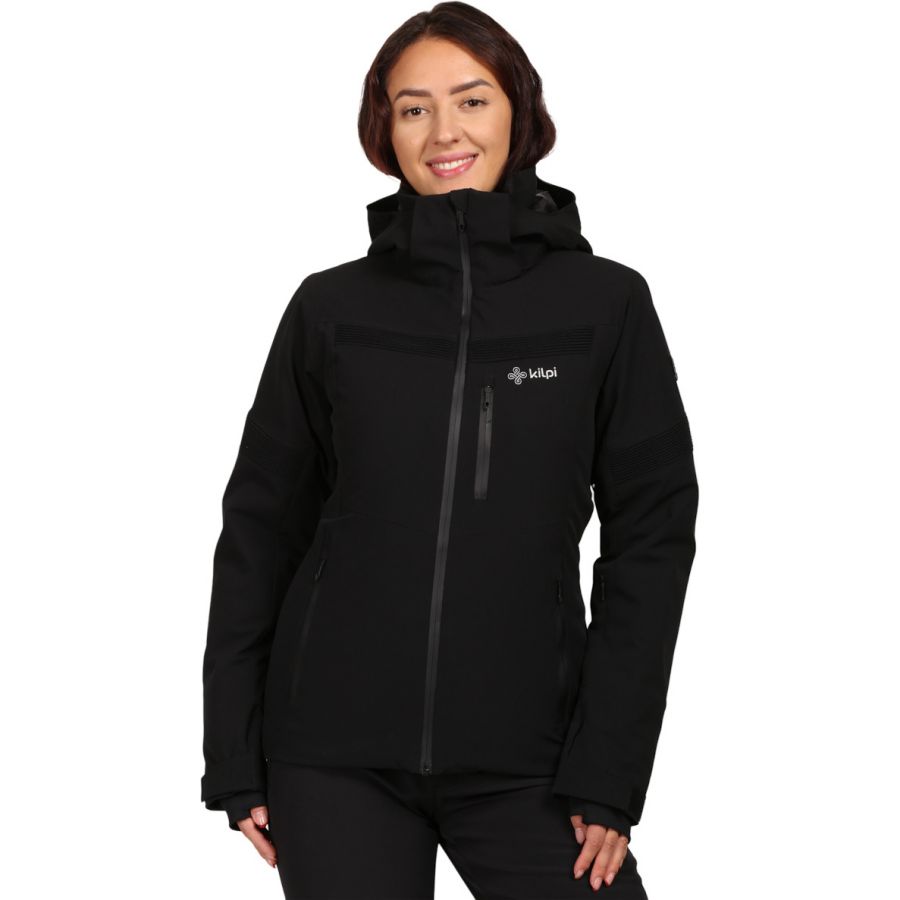 Kilpi Valera, hiihtotakki, plus size, nainen, musta