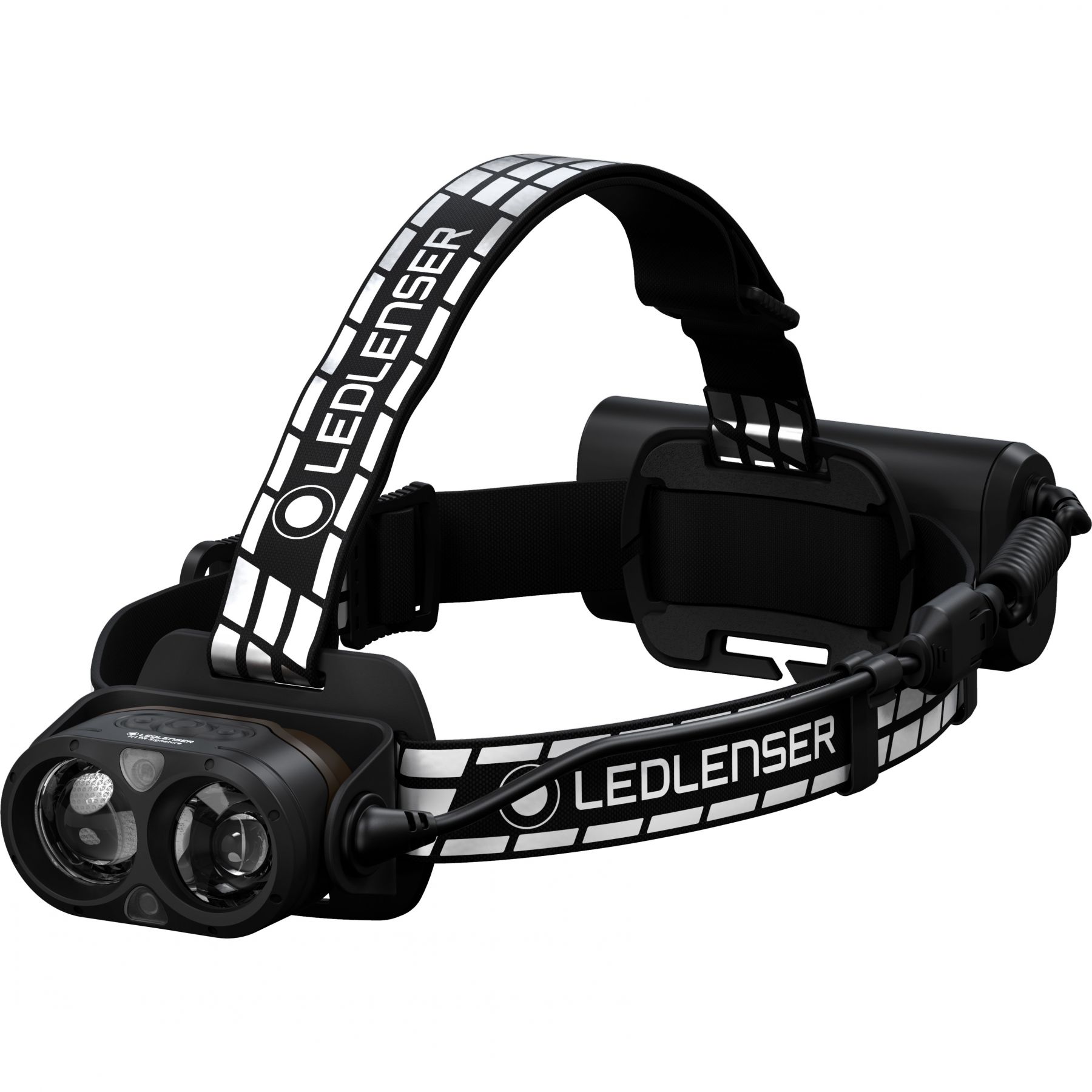 Ledlenser H19R Signature otsalamppu musta