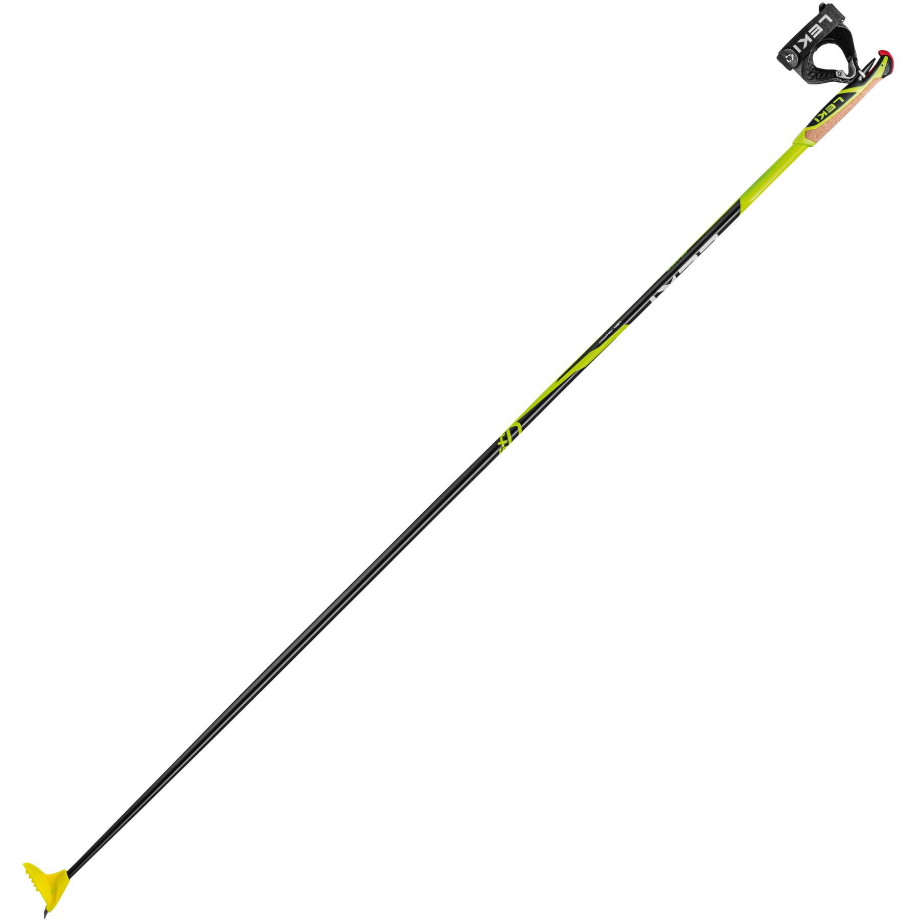 Leki CC 450 maastohiihto sauvat musta/keltainen