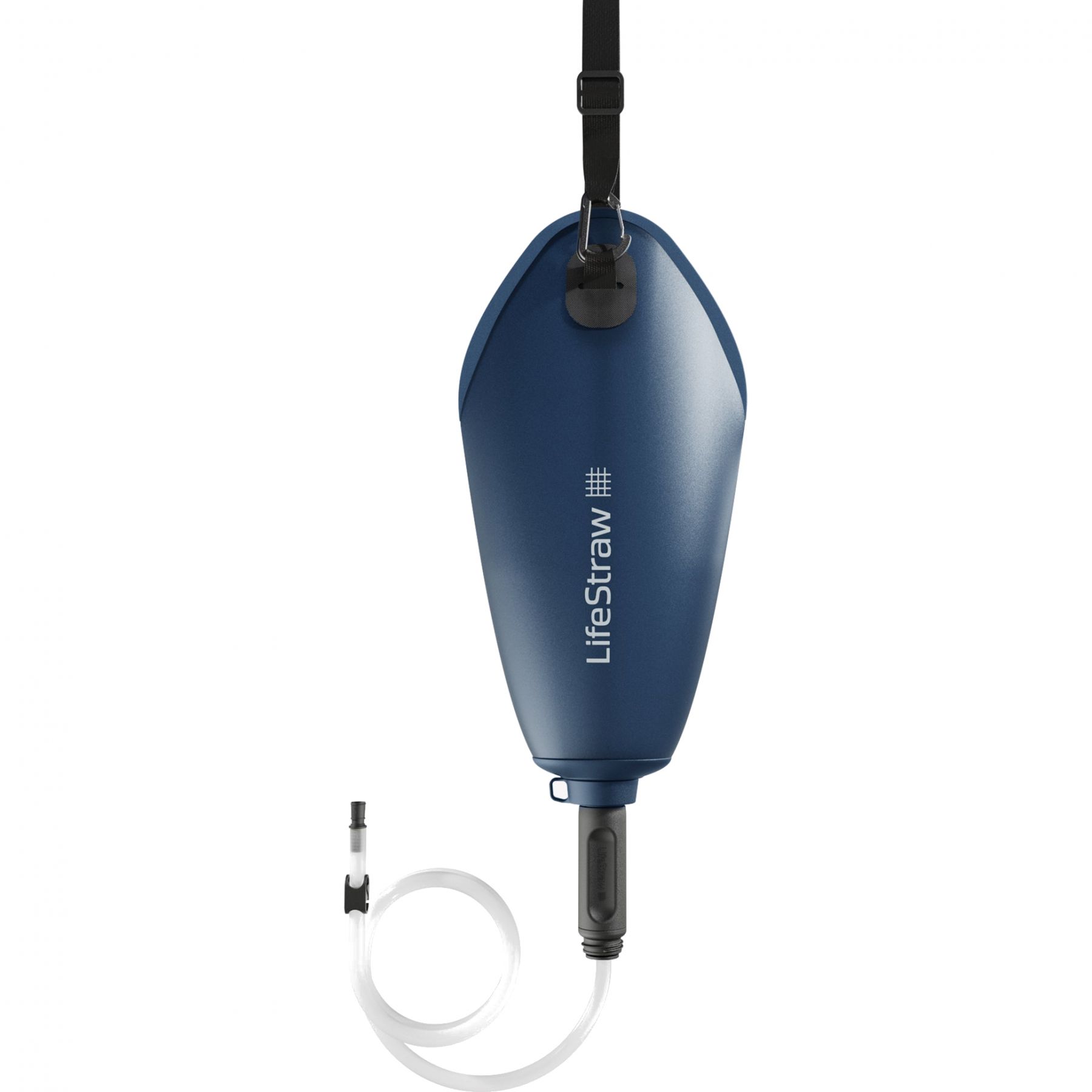 LifeStraw Peak Compact Gravity Water Filter, 3L, Tummansininen