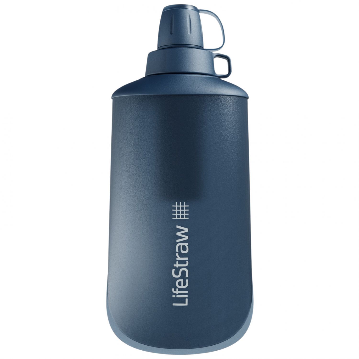 LifeStraw Peak Series Collabsible Squeeze Bottle 650ml tummansininen