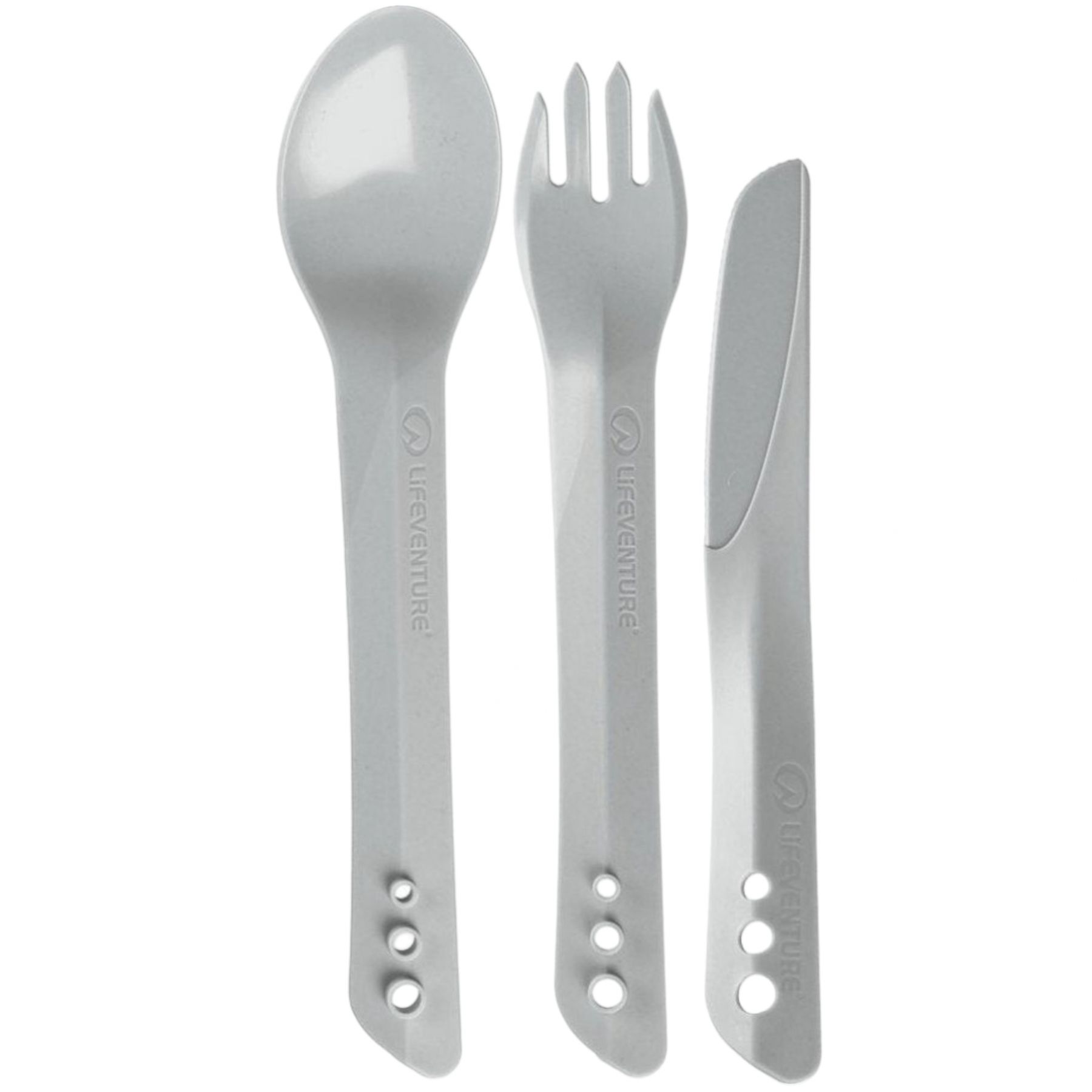 Lifeventure Ellipse Aterinsetti, vaaleanharmaa