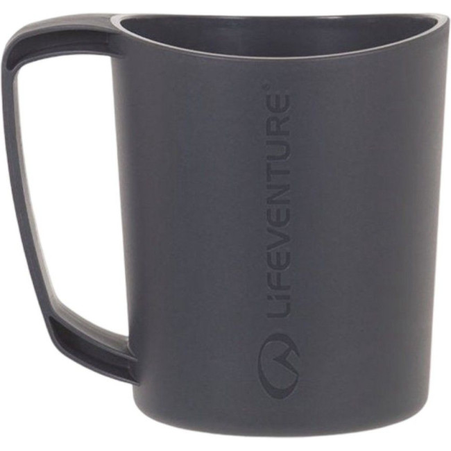 Lifeventure Ellipse Big Mug, muki, harmaa