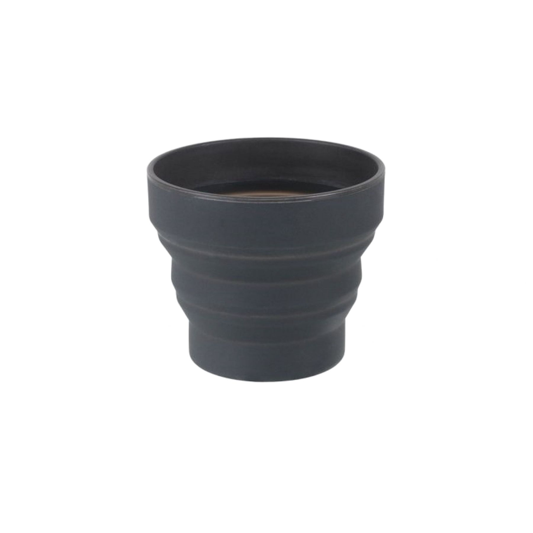 Lifeventure Ellipse Flexi-silikonikuppi, unisex, musta