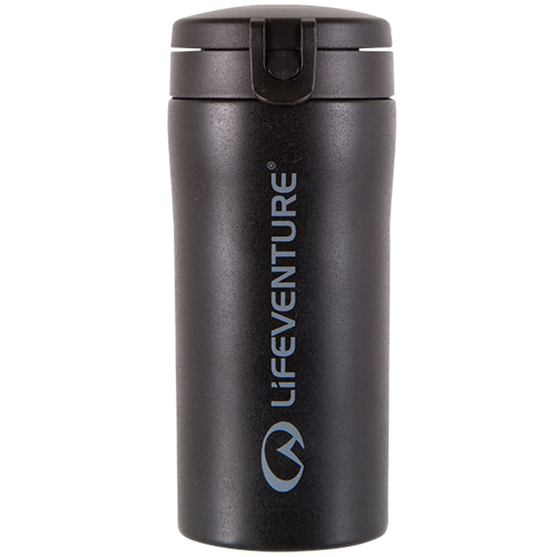 Lifeventure Flip-Top Termosmuki, unisex, musta