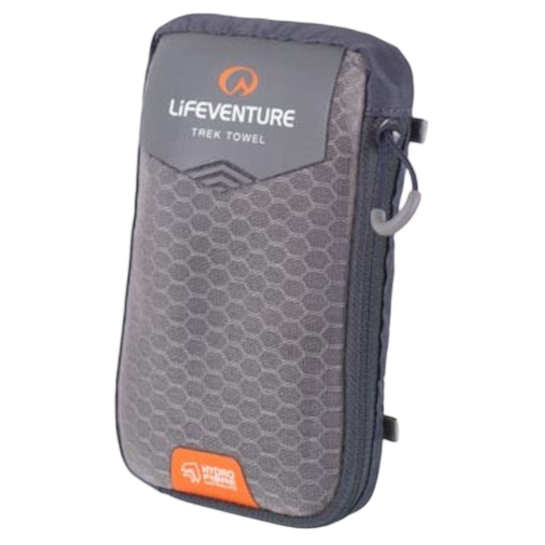 Lifeventure HydroFibre Trek Towel, pyyhe, unisex, harmaa