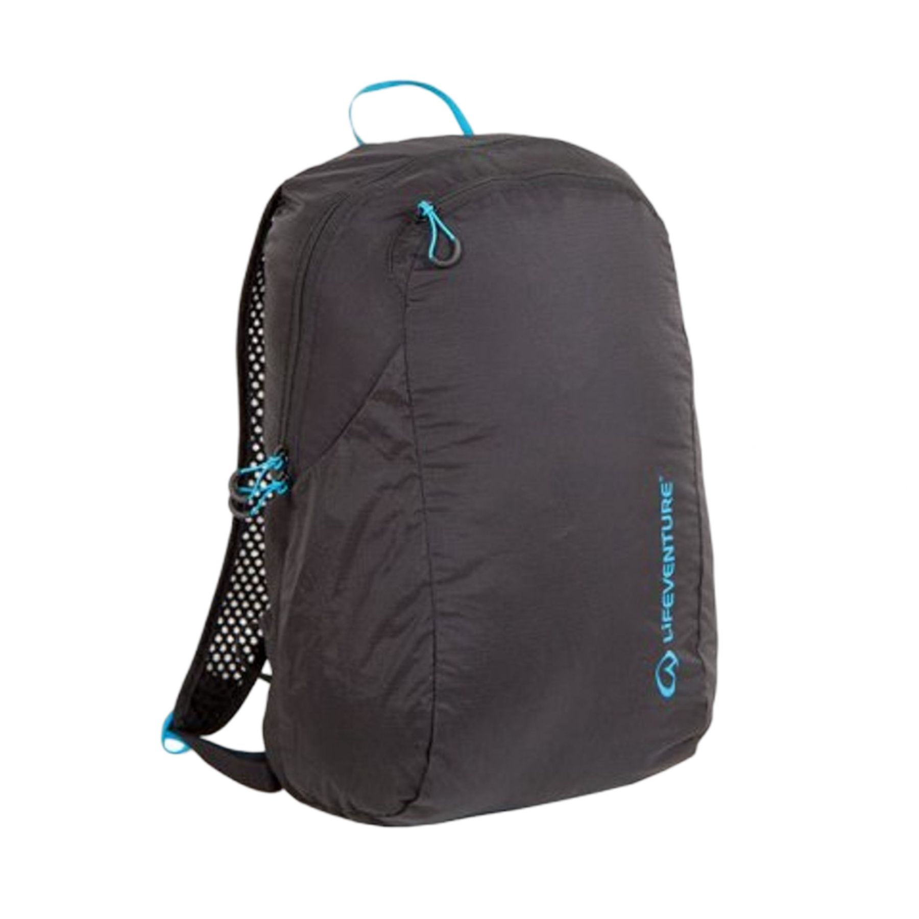 Lifeventure Packable-reppu, unisex, musta