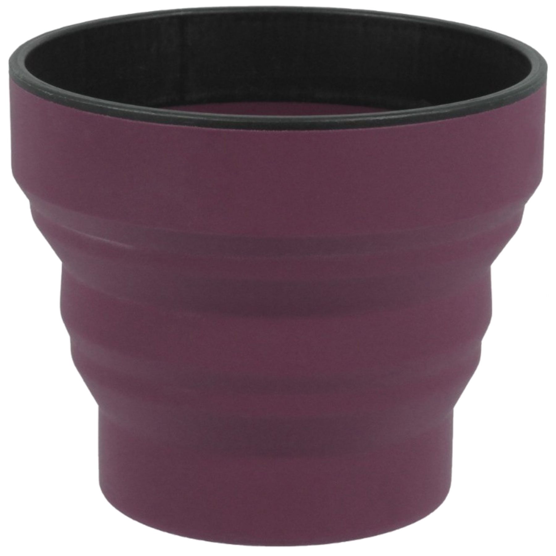 Lifeventure Silicone Ellipse Flexi-Mug, muki, unisex, violetti