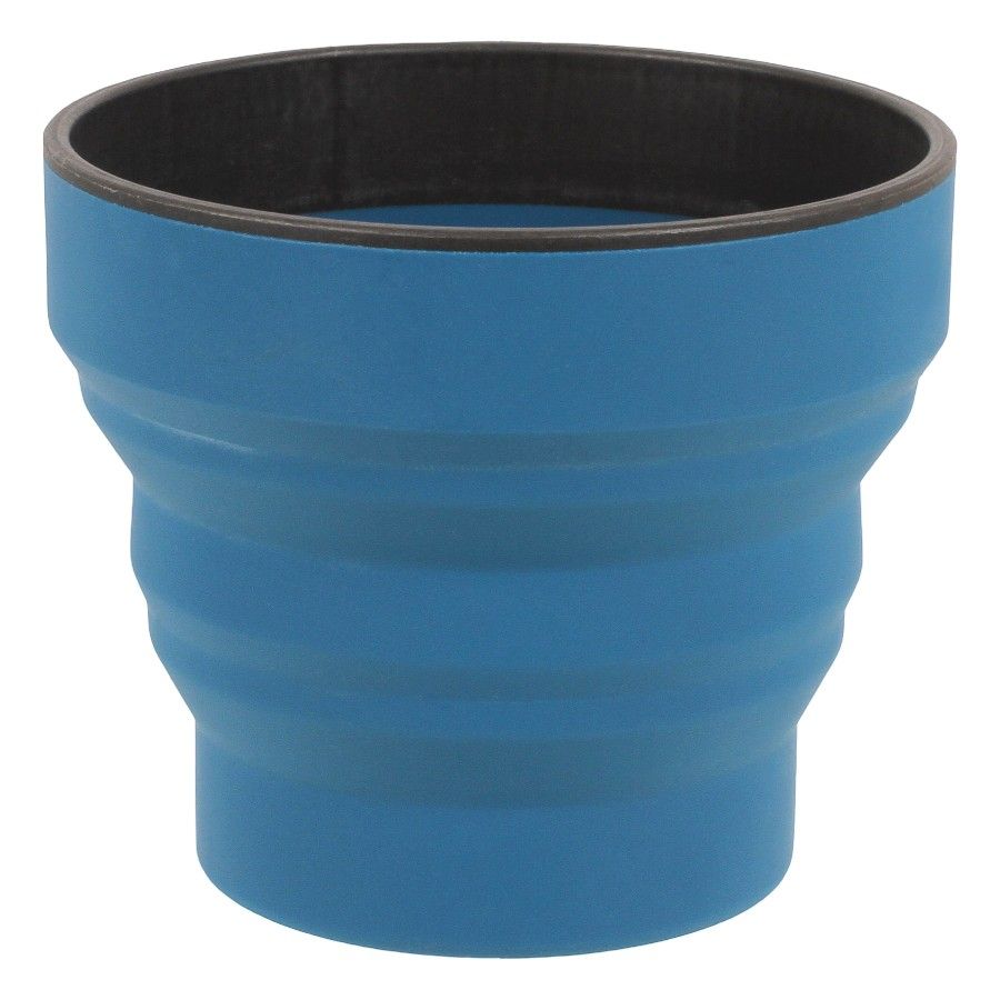 Lifeventure Silicone Ellipse Flexi-Mug, termomuki, tummansininen