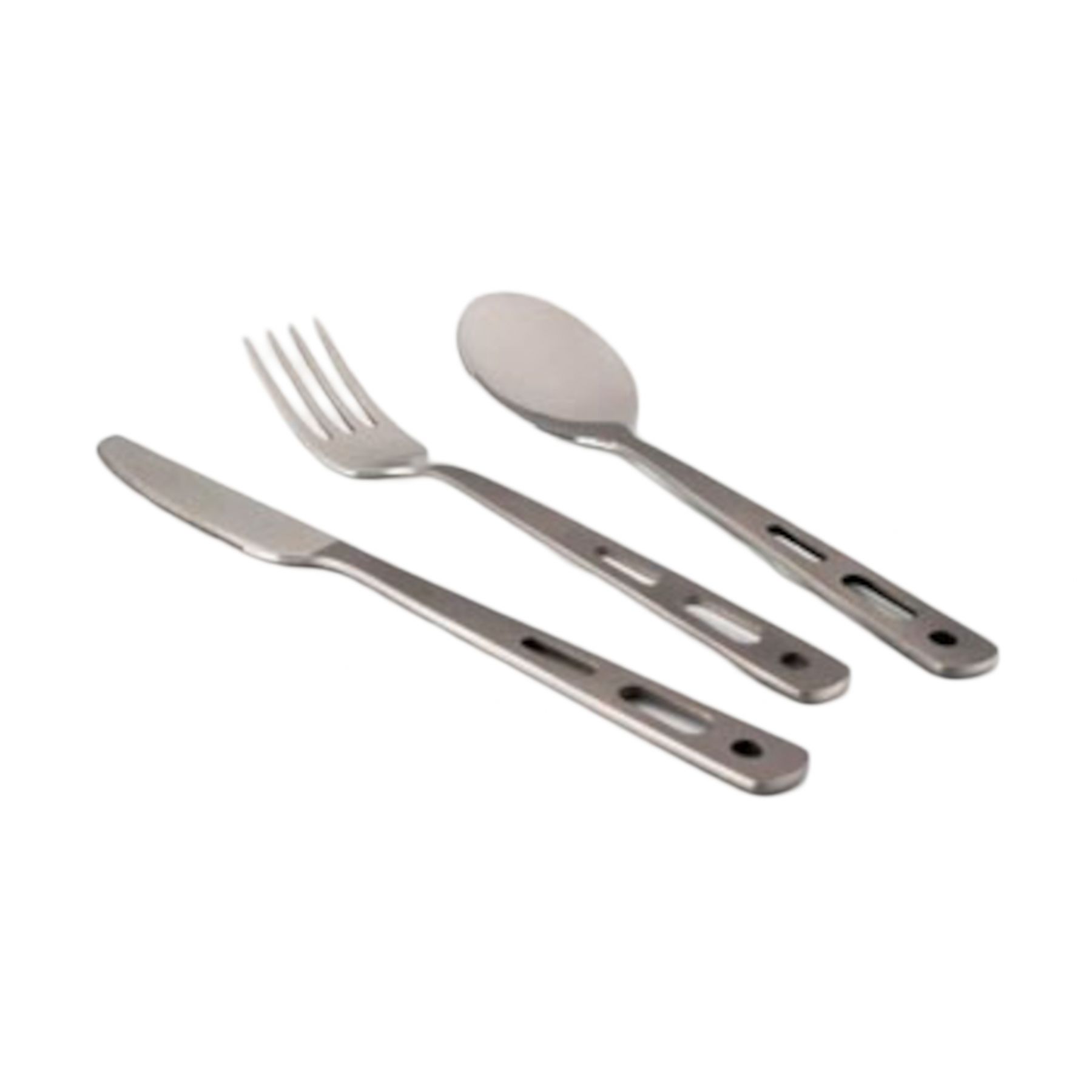 Lifeventure Stainless Steel Basic Aterinsetti, unisex, hopea.