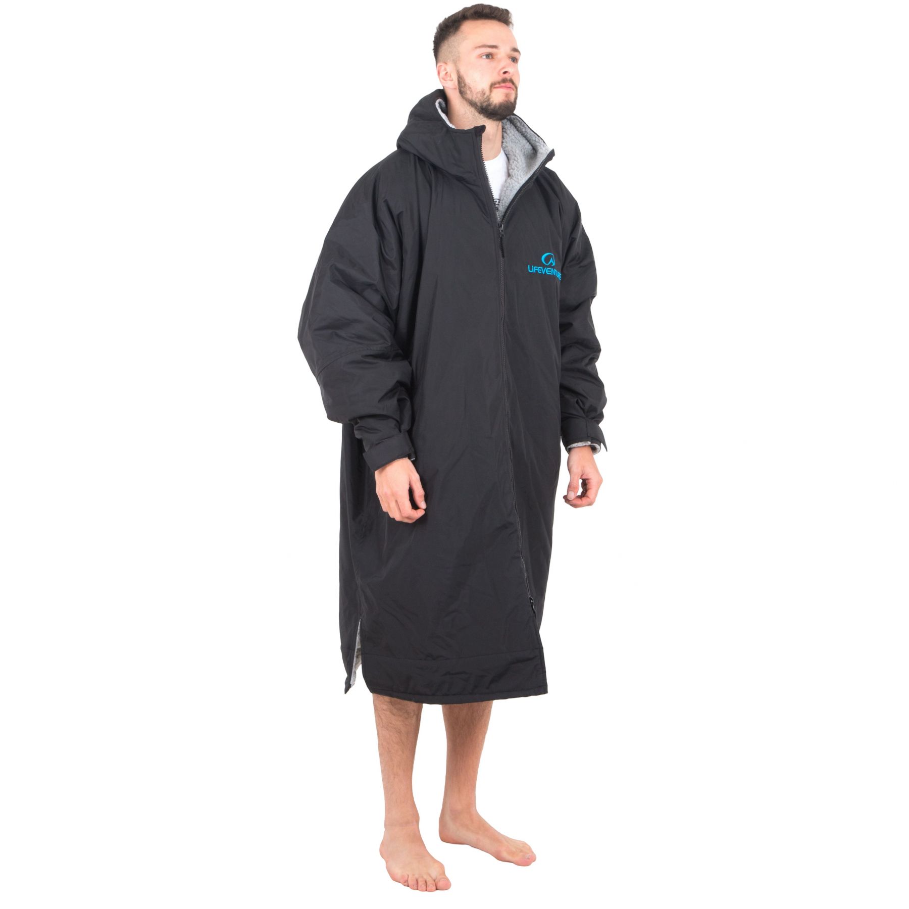 Lifeventure Thermarobe, takki, unisex, musta