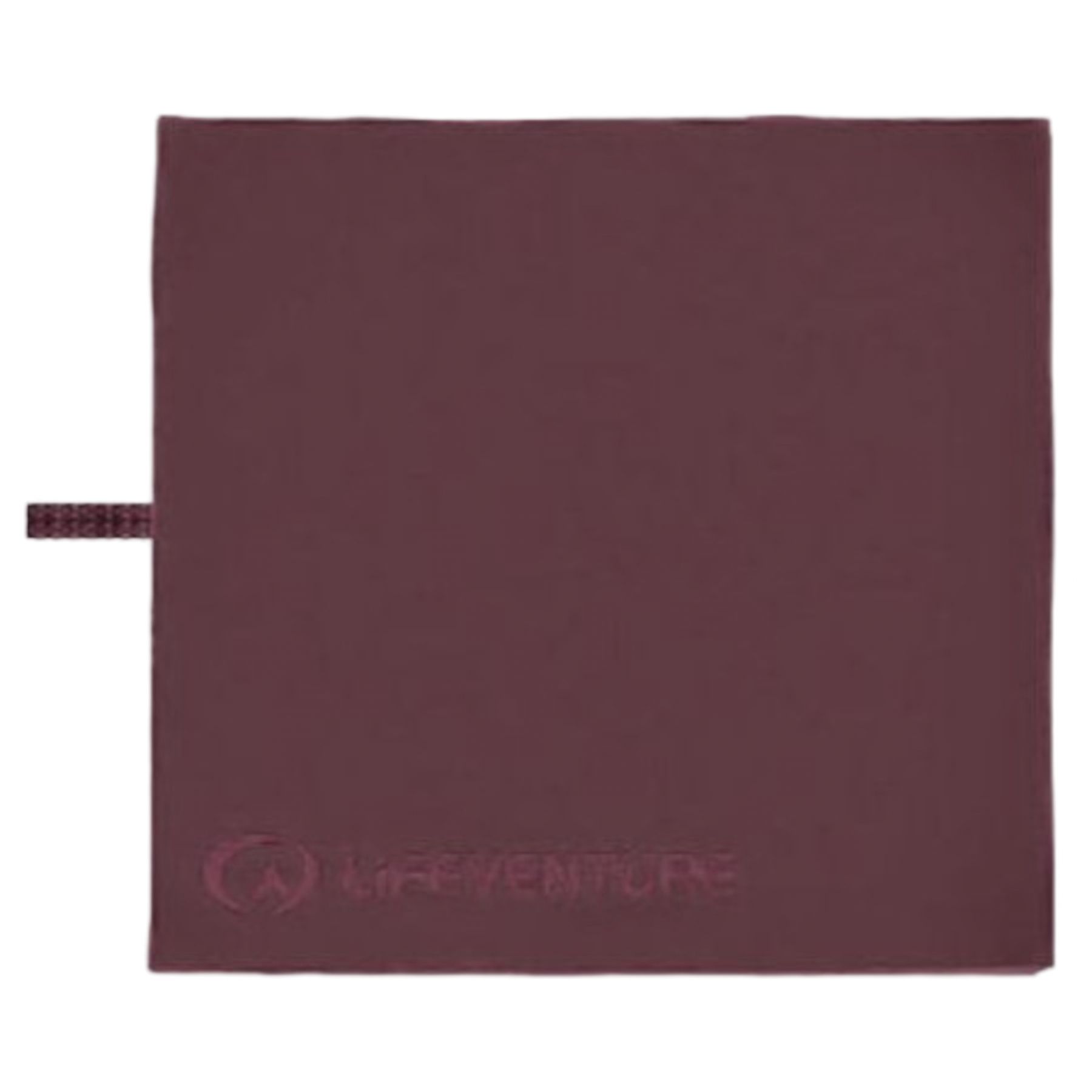 Lifeventure Trek Pyyhe, kierrätetty SoftFibre, unisex, mustaherukanpunainen