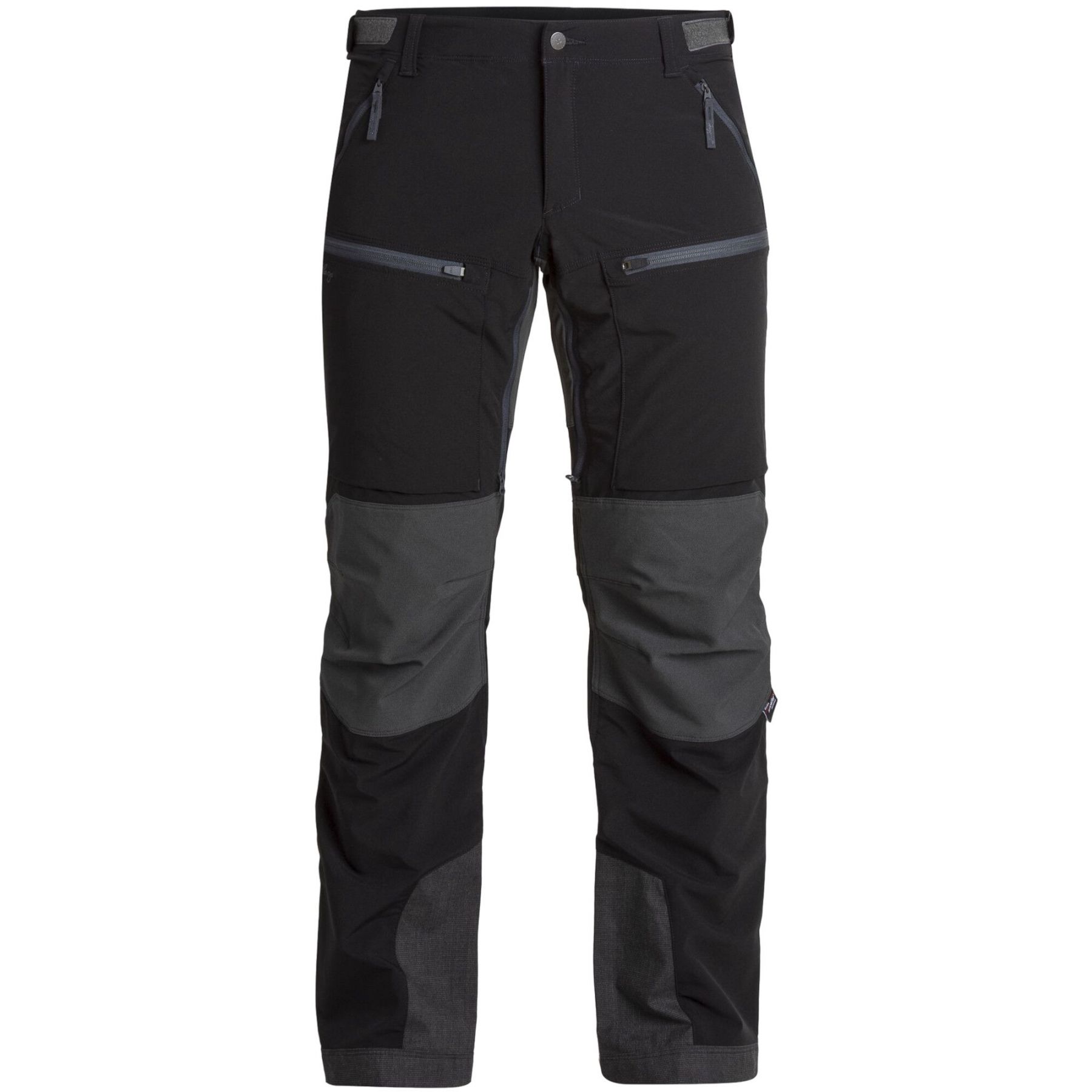 Lundhags Askro Pro Ms Pant, vaellushousut, miehet, musta/harmaa