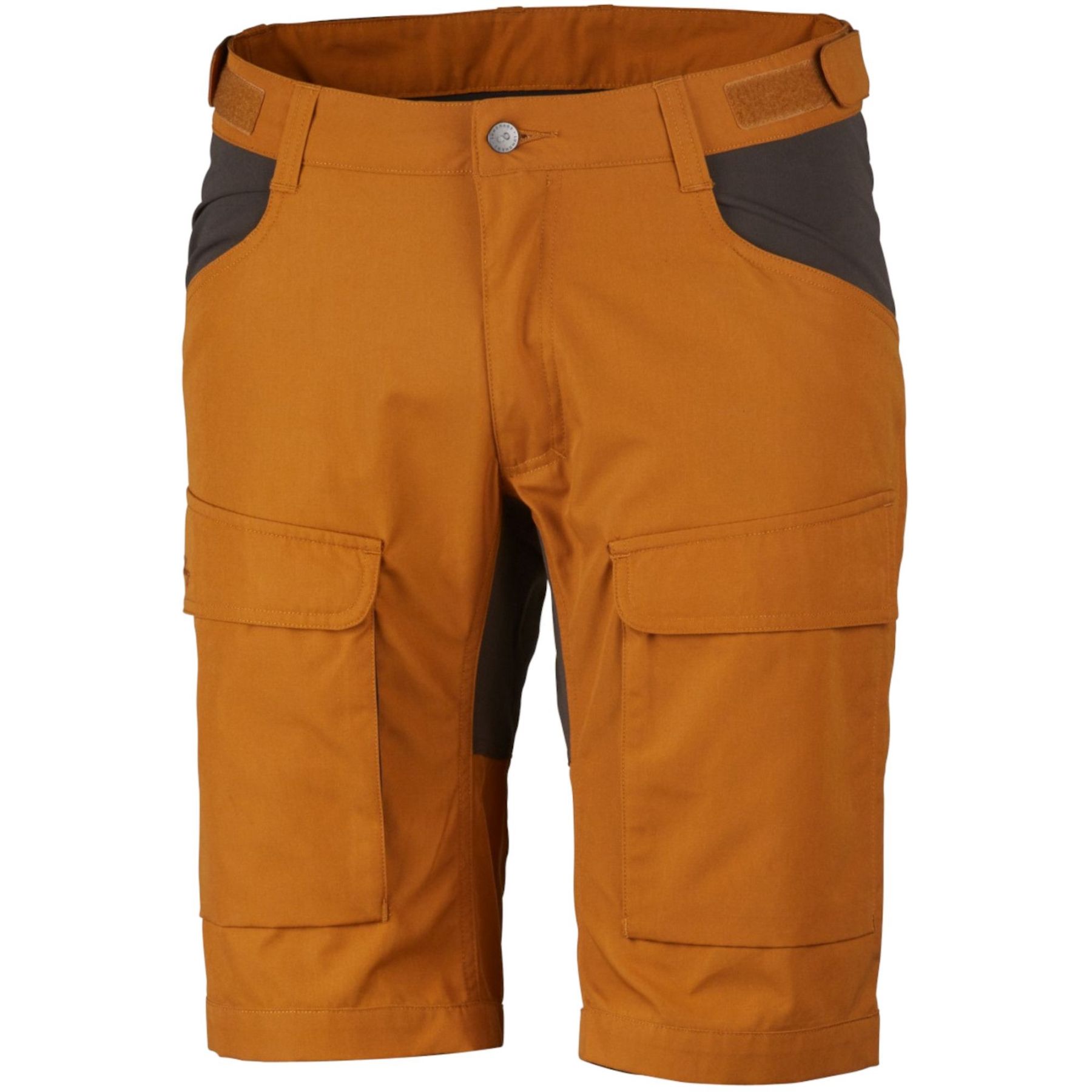 Lundhags Authentic II Ms Shorts, vaellushortsit, miehet, kulta/vihreä
