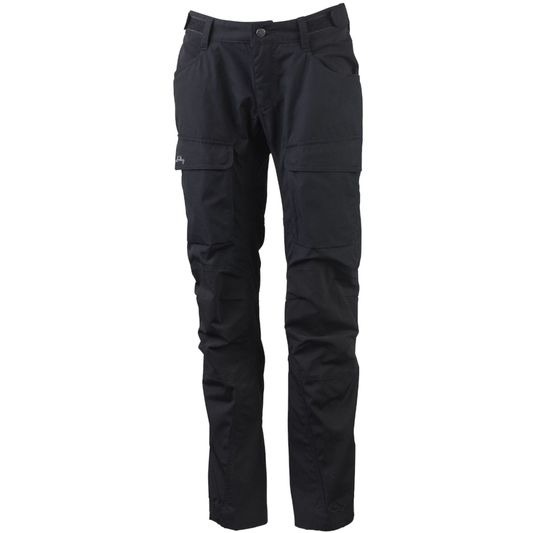 Lundhags Authentic II Ws Pant Short/Wide, vaellushousut, naiset, musta
