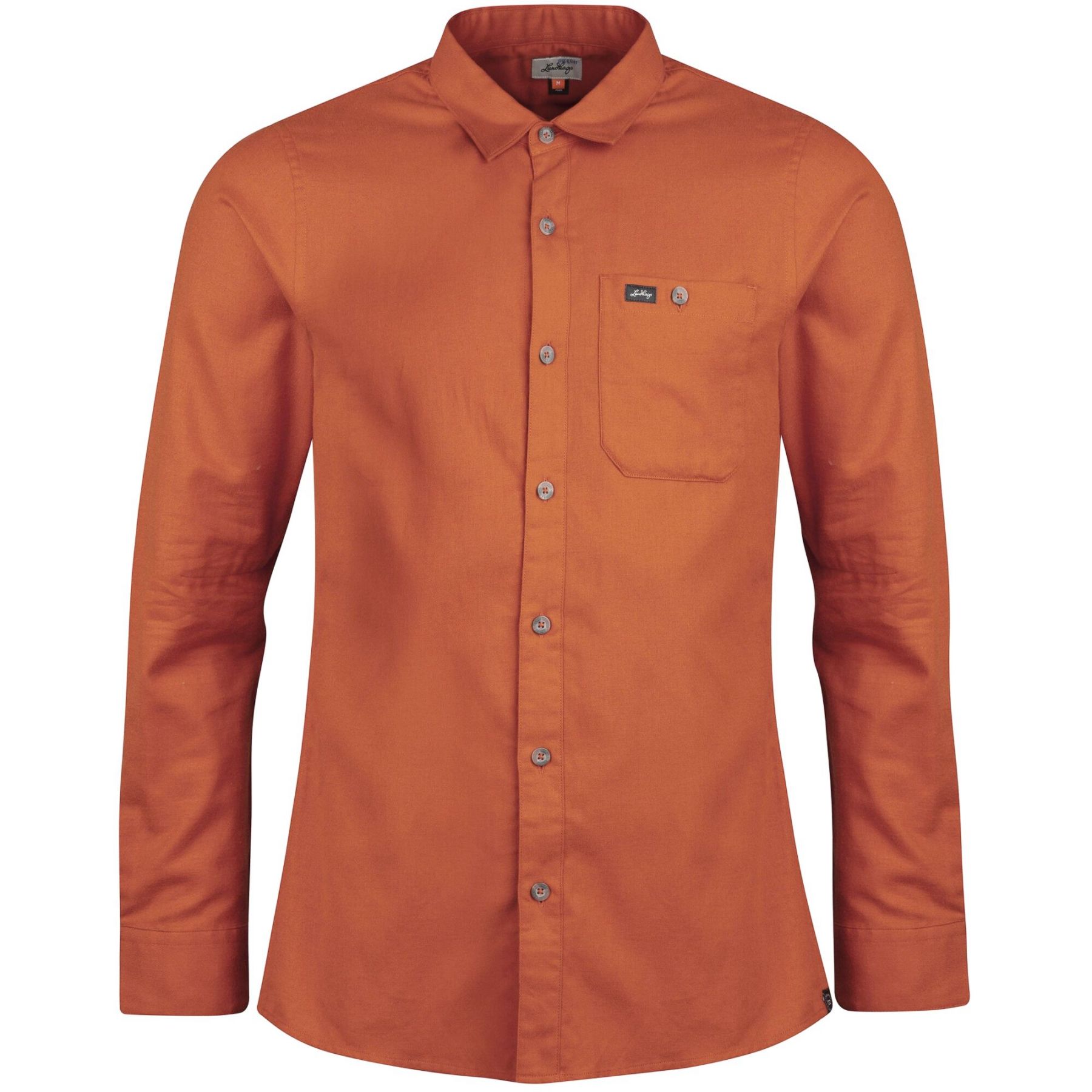 Lundhags Ekren Solid Ms LS Shirt, paita, miesten, punainen