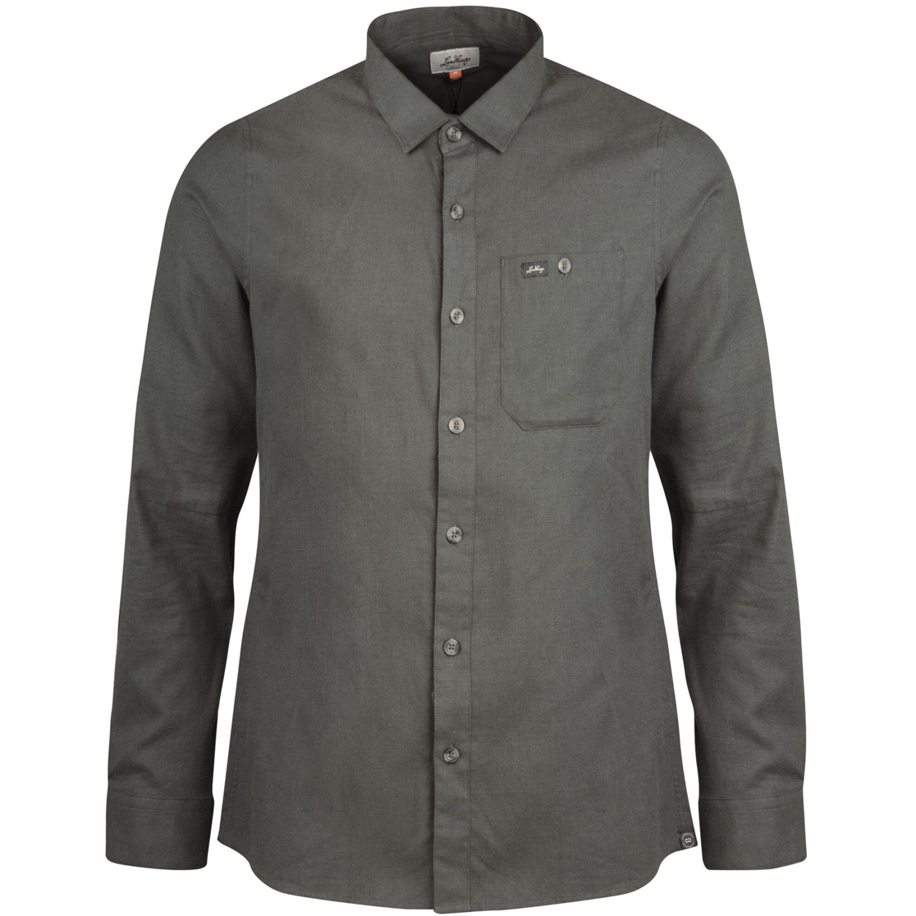 Lundhags Ekren Solid Ms LS Shirt, paita, miesten, vihreä