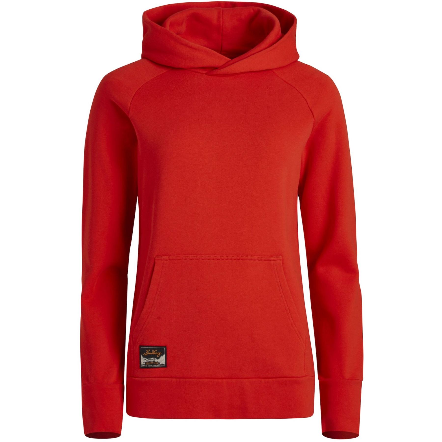 Lundhags Järpen Hoodie, välikerros, naiset, punainen