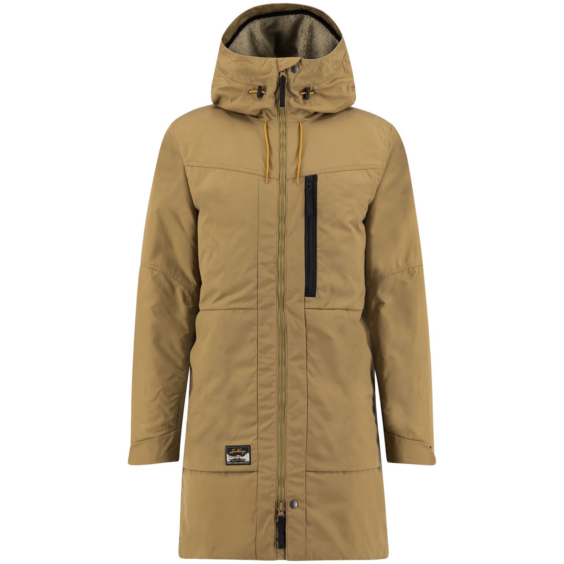 Lundhags Knak Pile Ms Parka, parka, miesten, ruskea