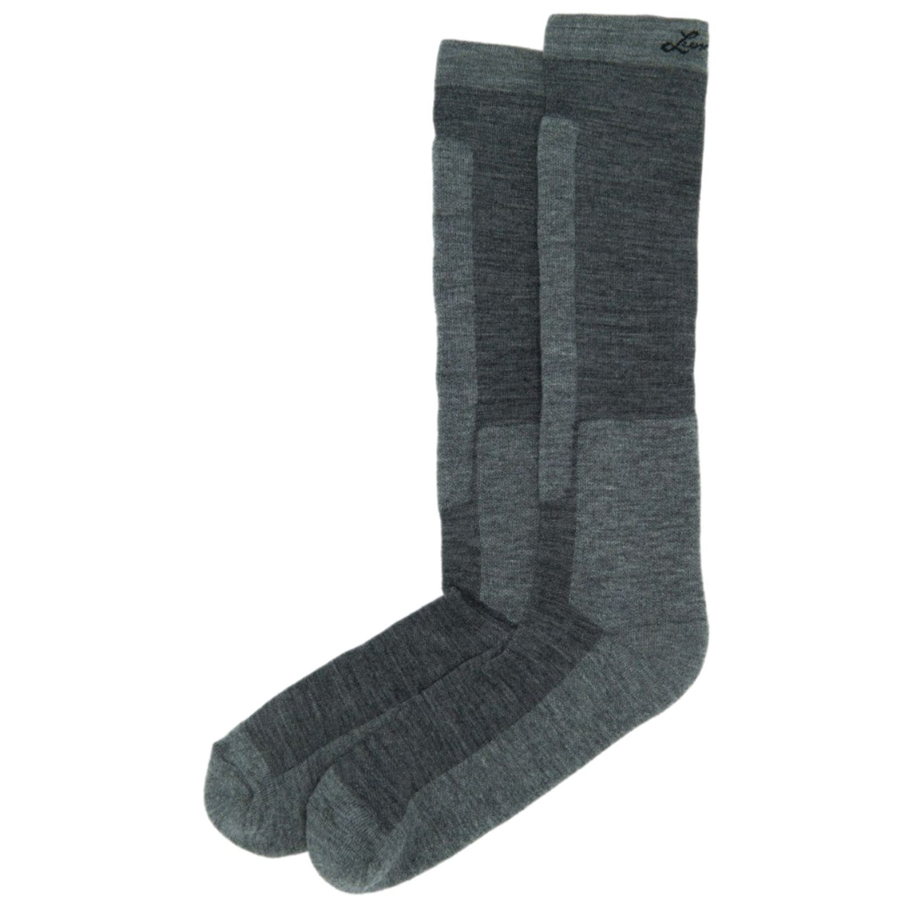 Lundhags Merino Trekking Sock High, vaellussukat, unisex, harmaa