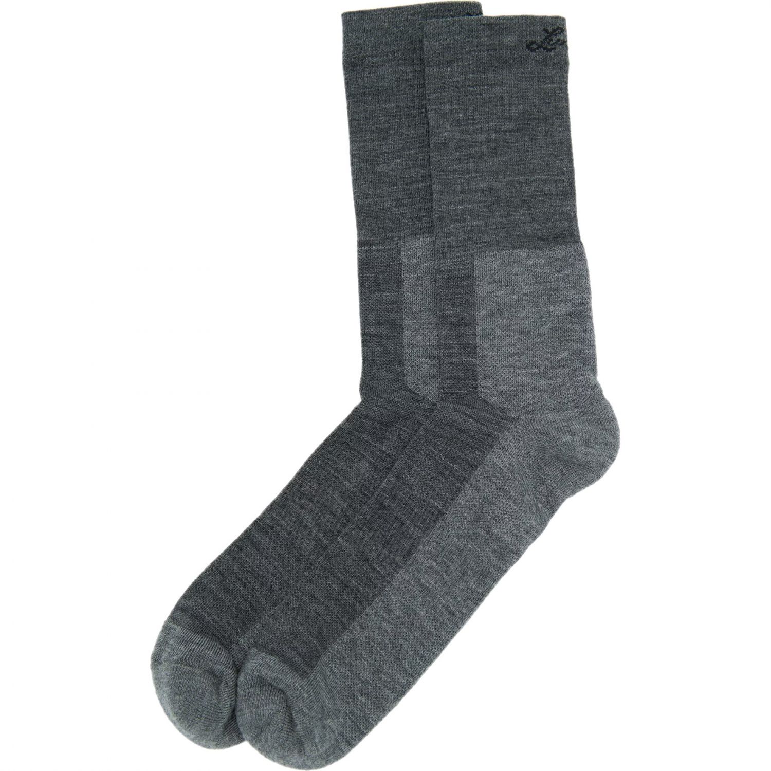 Lundhags Merino Trekking Sock Mid, vaellussukat, unisex, harmaa