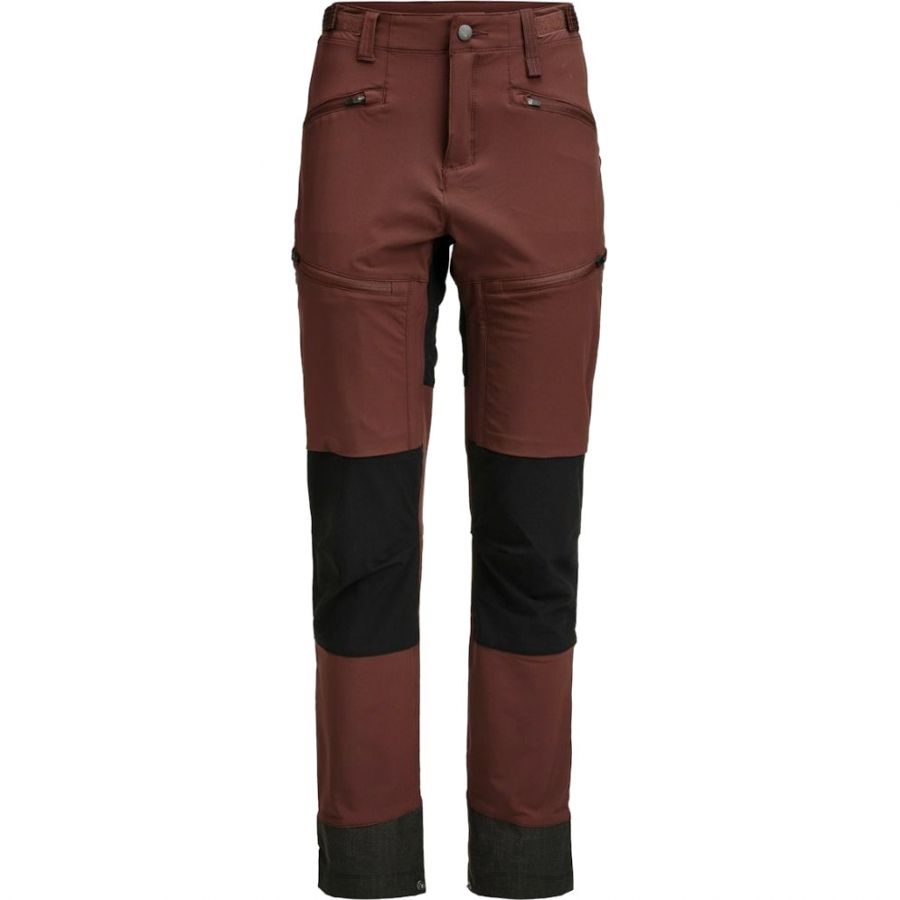 Lundhags Padje Stretch Pant, vaellushousut, naiset, punainen/musta