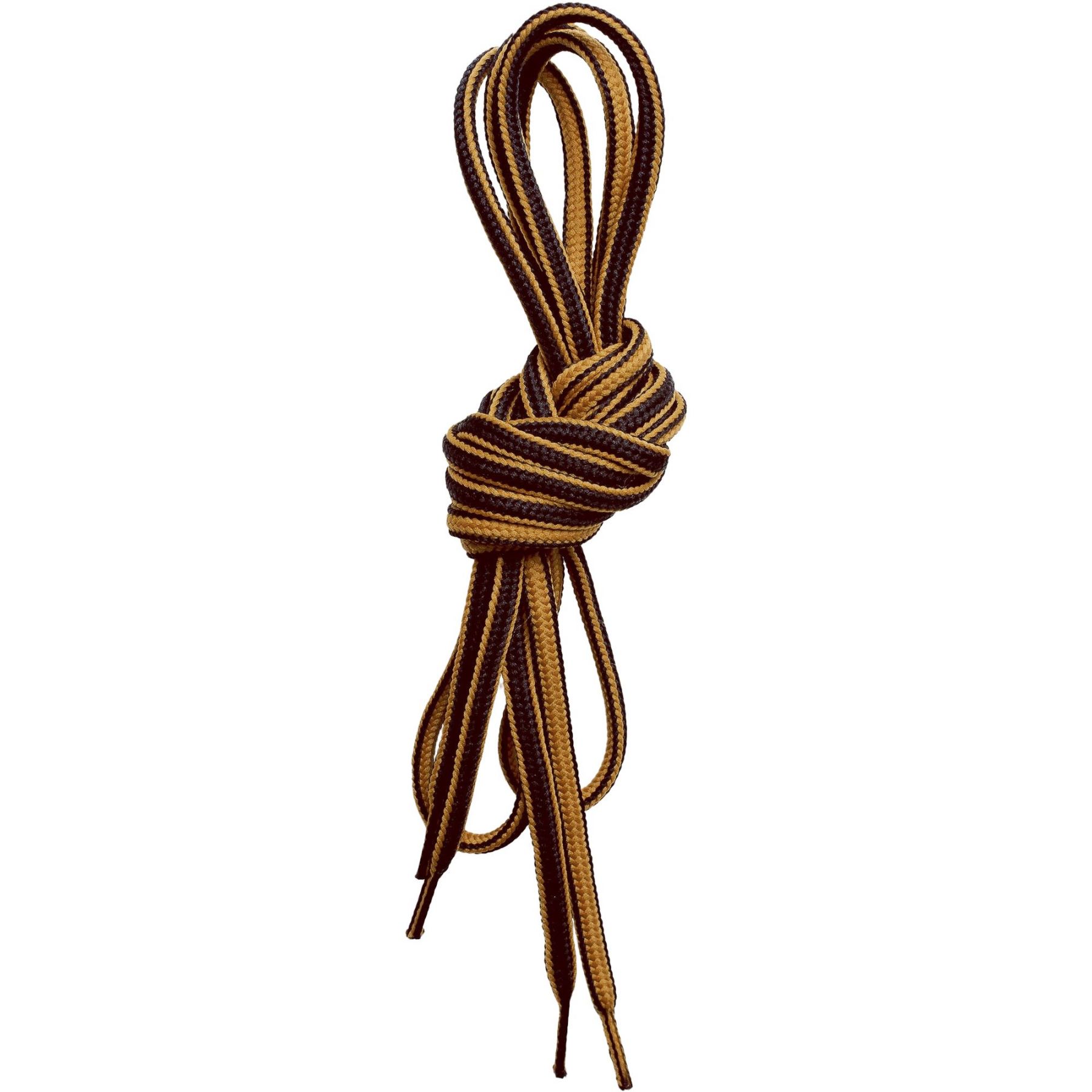Lundhags Round Shoe Laces, kengännauhat, unisex, keltainen/ruskea