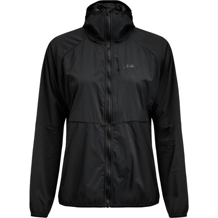 Lundhags Tived Light Windbreaker Jacket, takki, naiset, musta