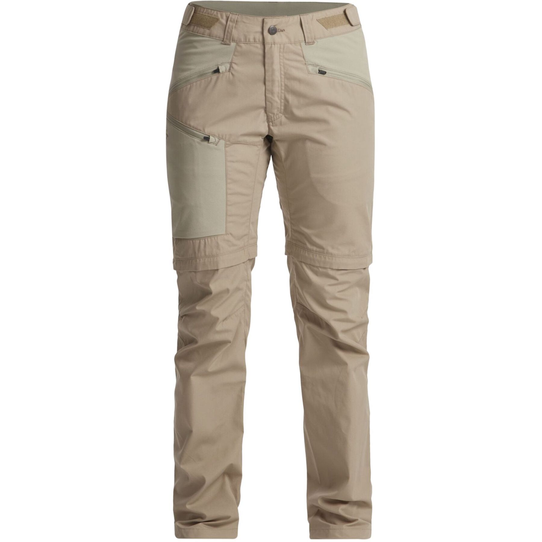 Lundhags Tived Zip-off Pant, vaellushousut, naiset, beige